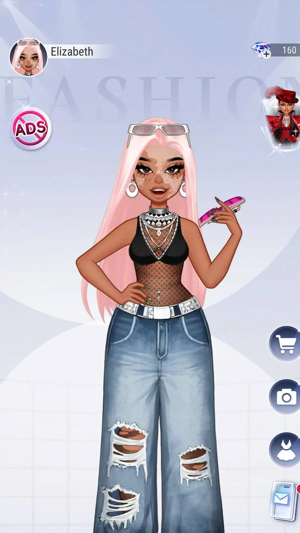 ai character: Lizzy *bad ending* background