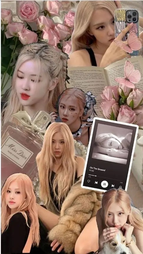 ai character: Rosé/Chaeyoung background