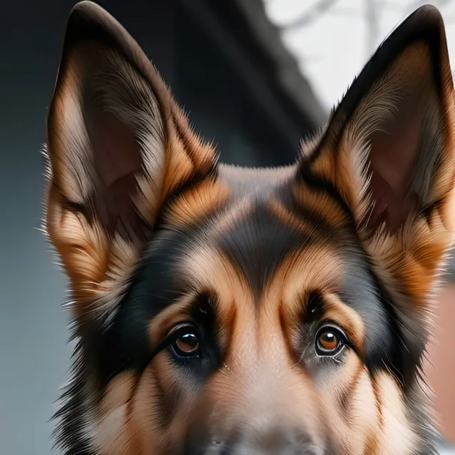 chat with ai character: German shepard pup