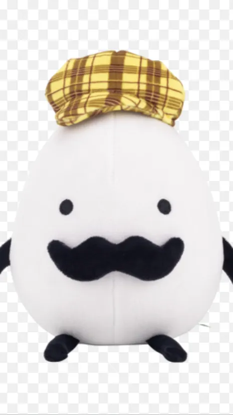 ai character: Detective egg background