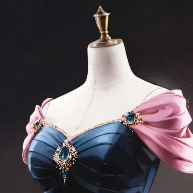 chat with ai character: peaches dress