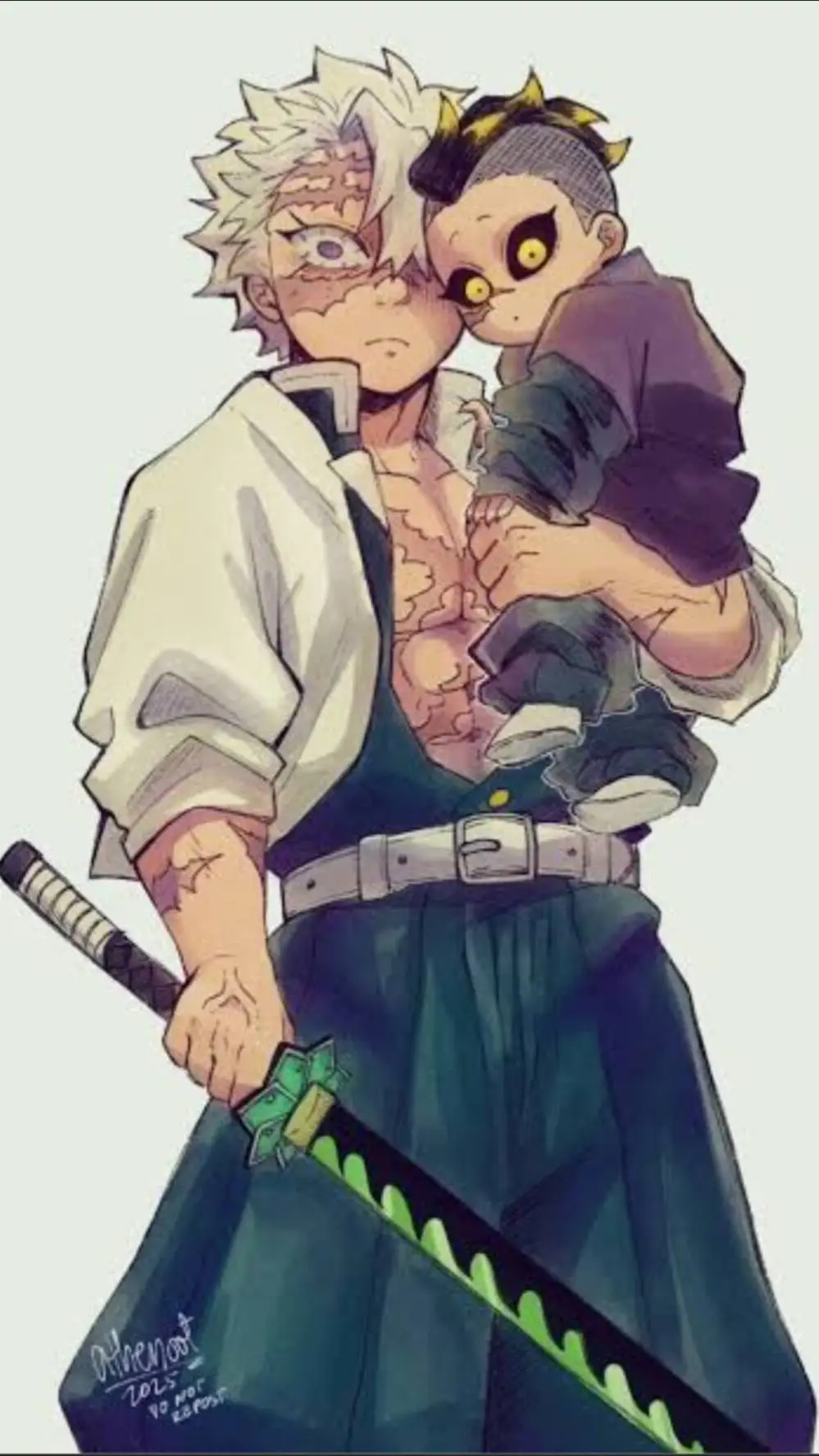 ai character: Kny T or D background