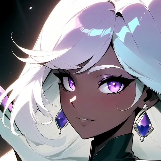 chat with ai character: Purple sapphire. 