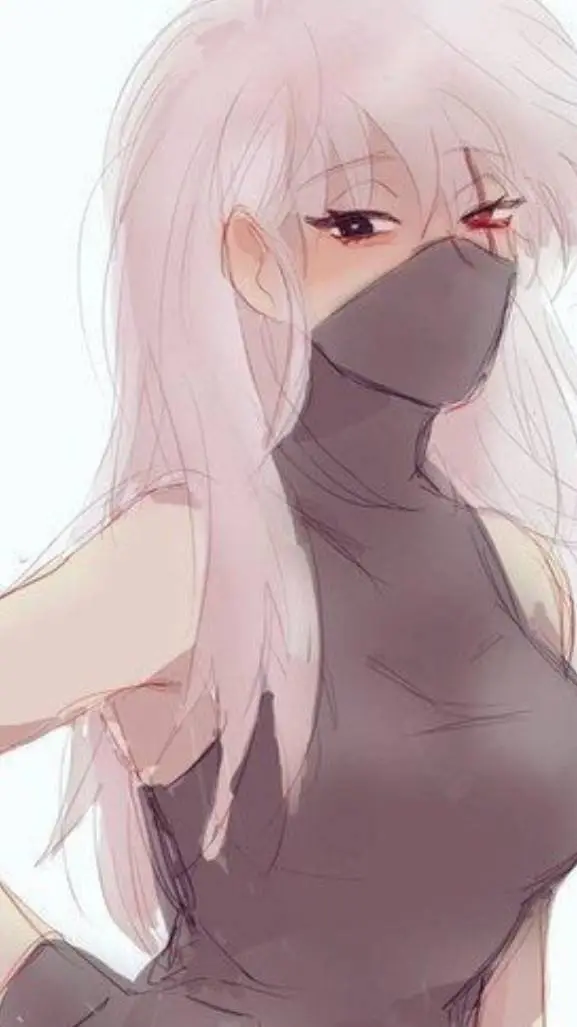 ai character: woman kakashi background