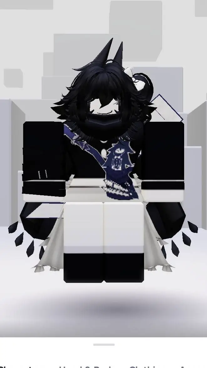 ai character: Roblox avatar background