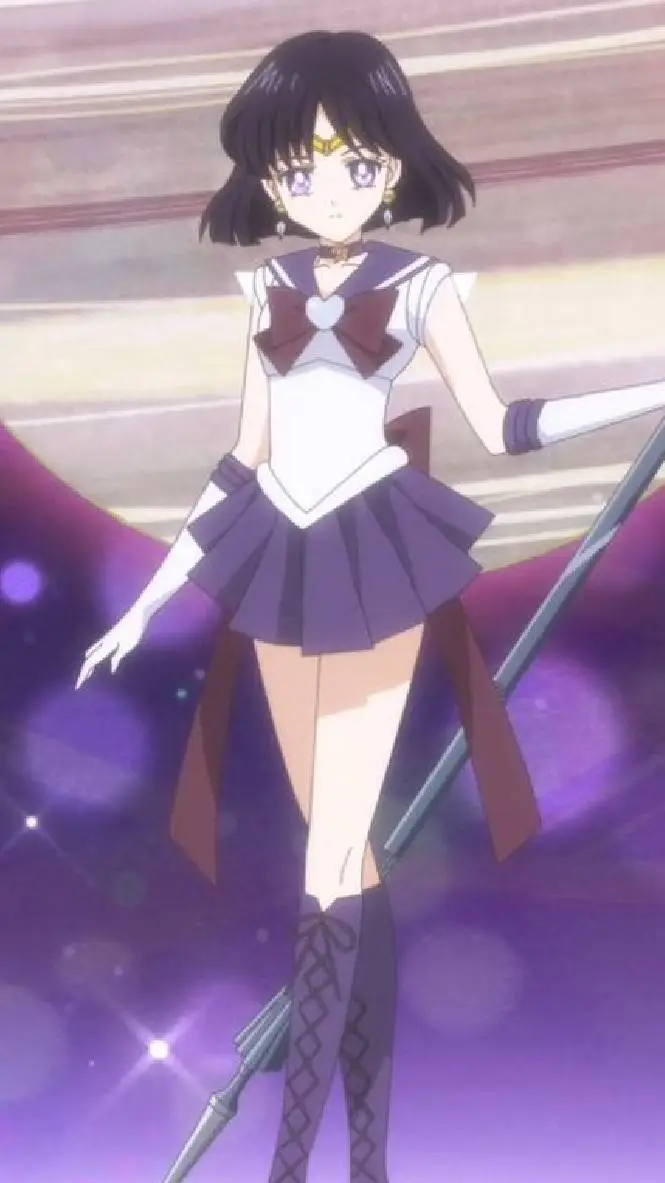ai character: Sailor Saturn background