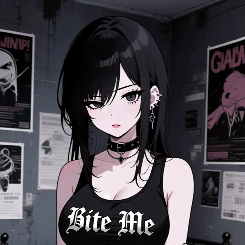 chat with ai character: Bite Me Girl