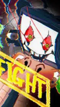 ai character: omega Flowey  background