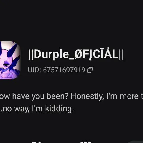 chat with ai character: || Durple_ØFĮCĪÅL|