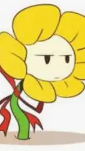 ai character: Flowey background