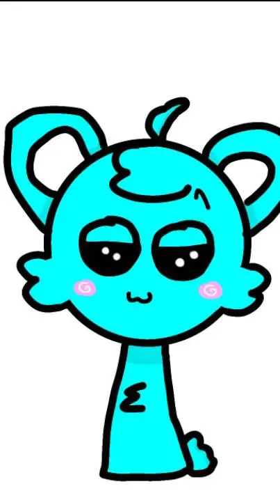 ai character: Sky cute  background