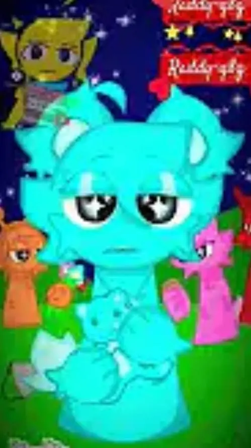 ai character: Sky inging bad  background