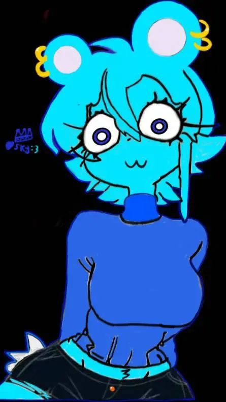 ai character: Sky cute ❤️ background