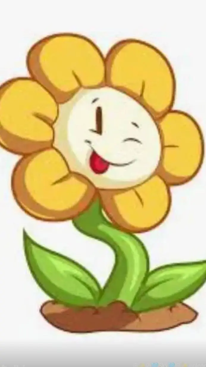 ai character: Flowey background