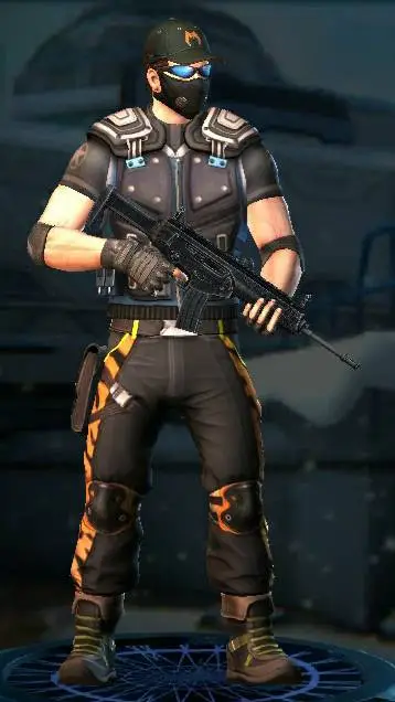 ai character: Hunter  background