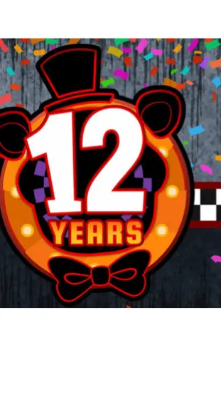 ai character: Fnaf 12 years  background