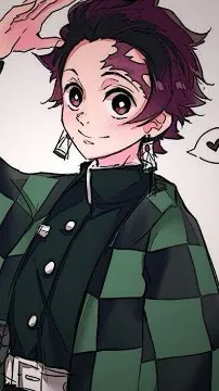 ai character: Sick Tanjiro background