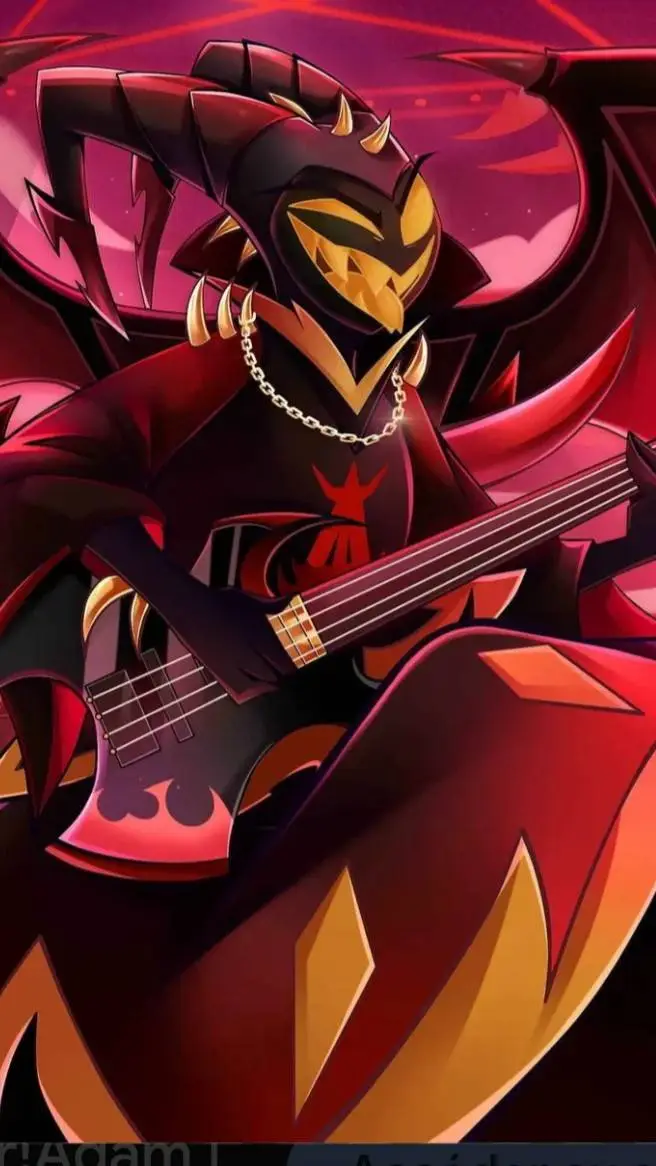 ai character: Adam🪽Fallen angel👿 background