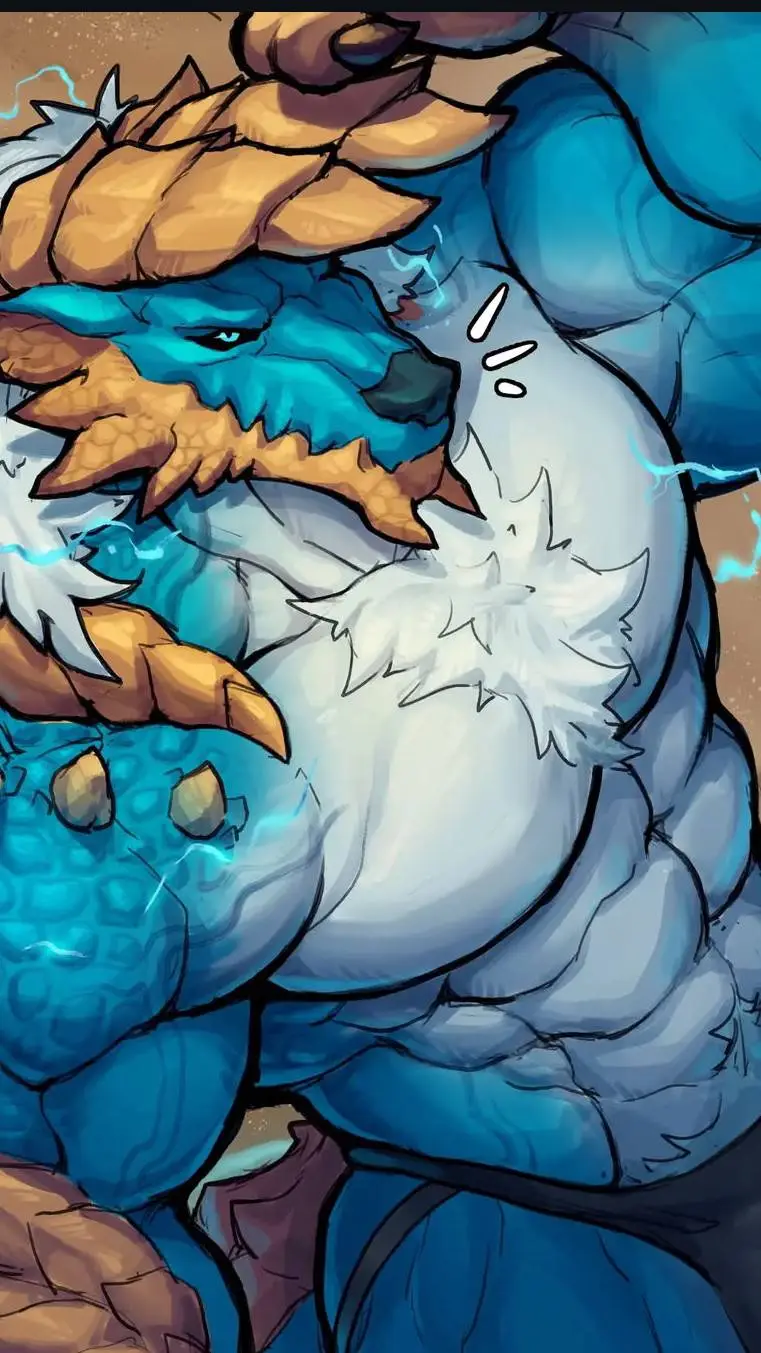 ai character: Zinogre⚡️ background