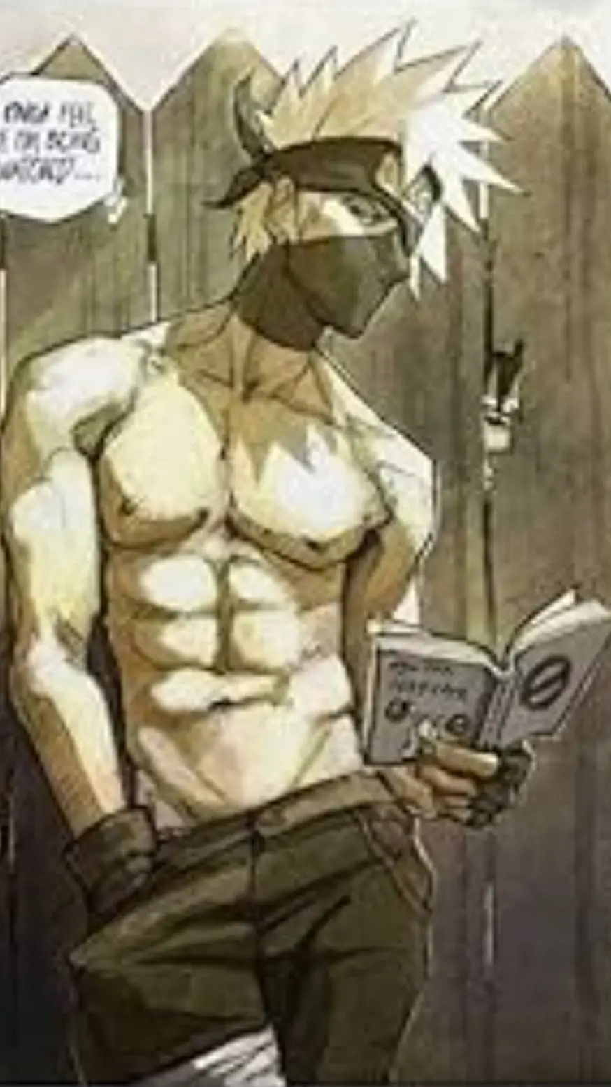 ai character: Kakashi background