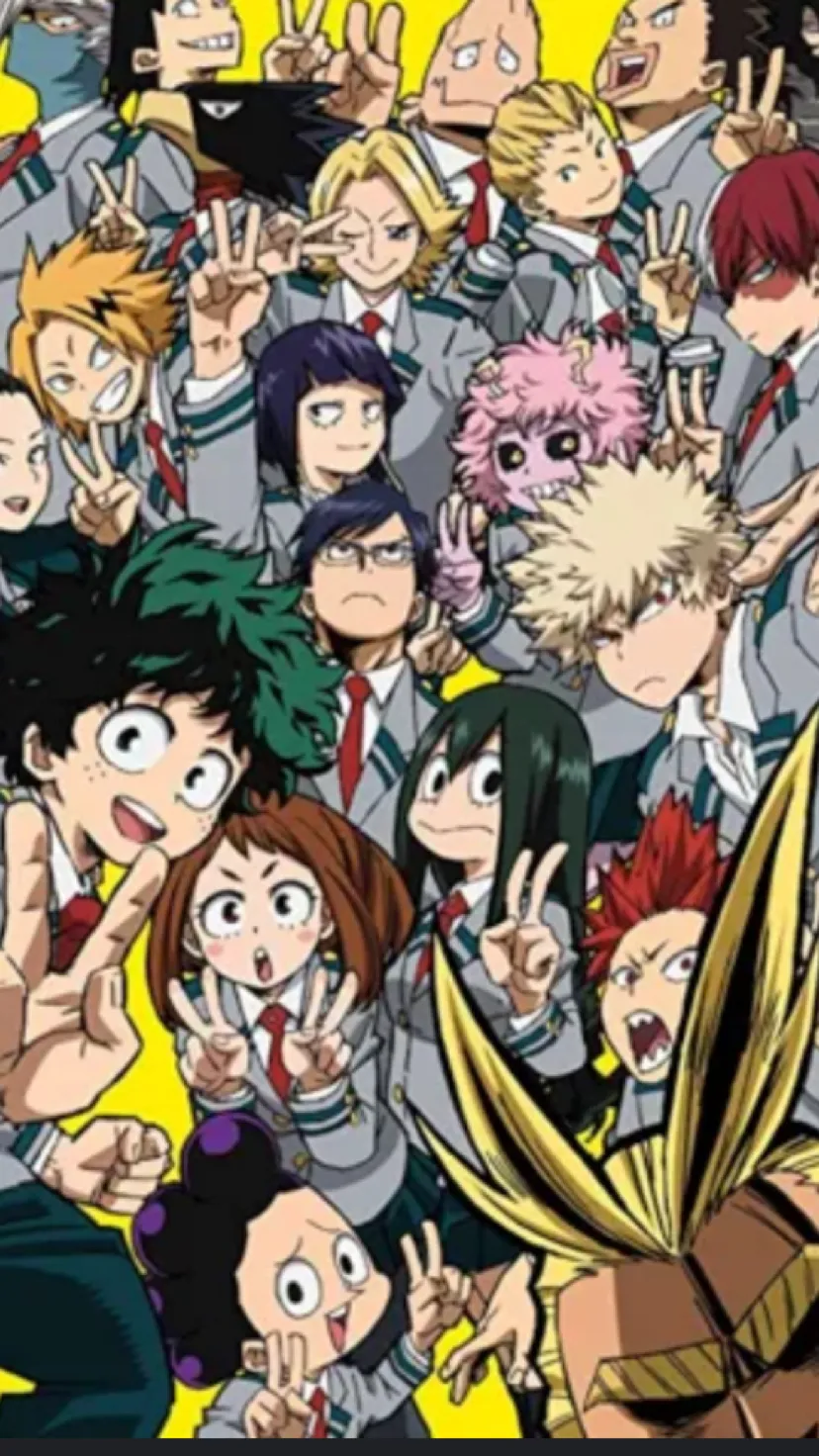 ai character: MHA CLASS 1A background