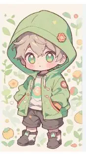 ai character: Liam  background