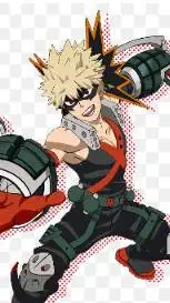ai character: Bakugo  background