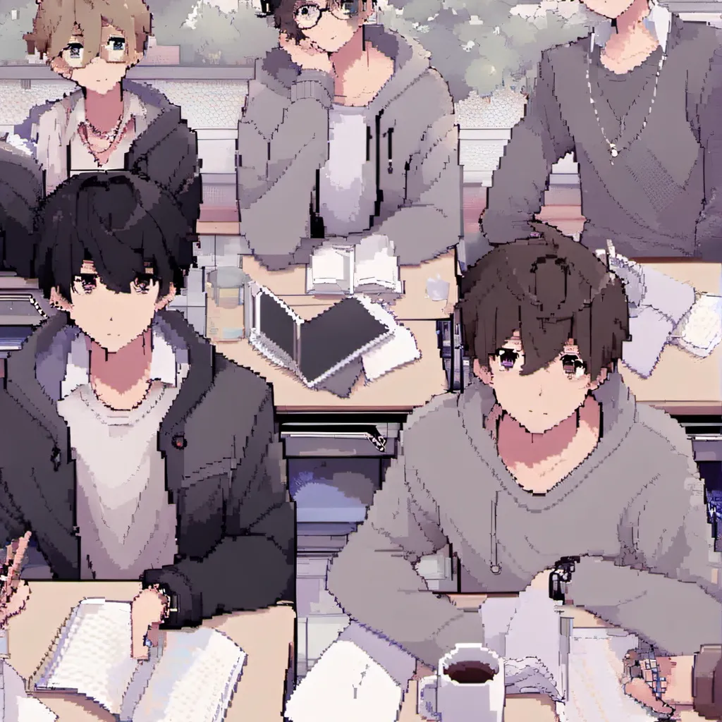 chat with ai character: all boys school 