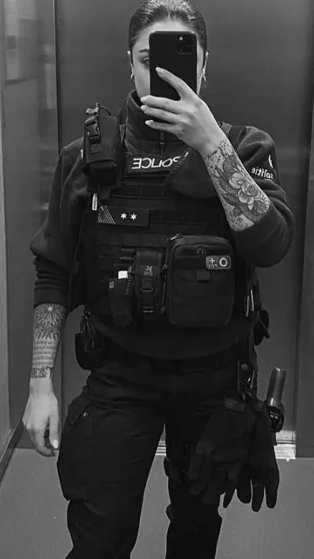 ai character: Megan.  background