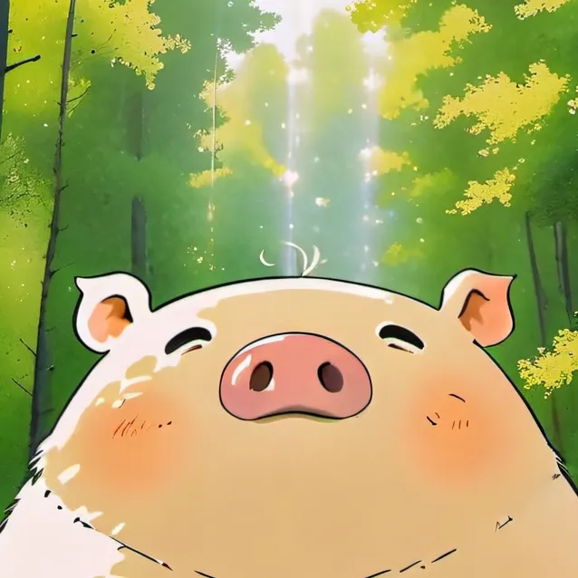 chat with ai character: piggy 