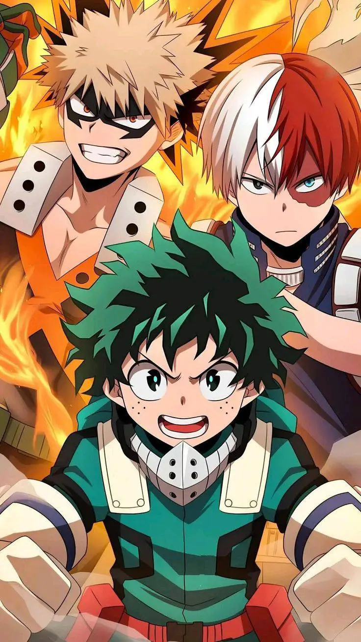 ai character: MHA S: 1 ep. 9 background