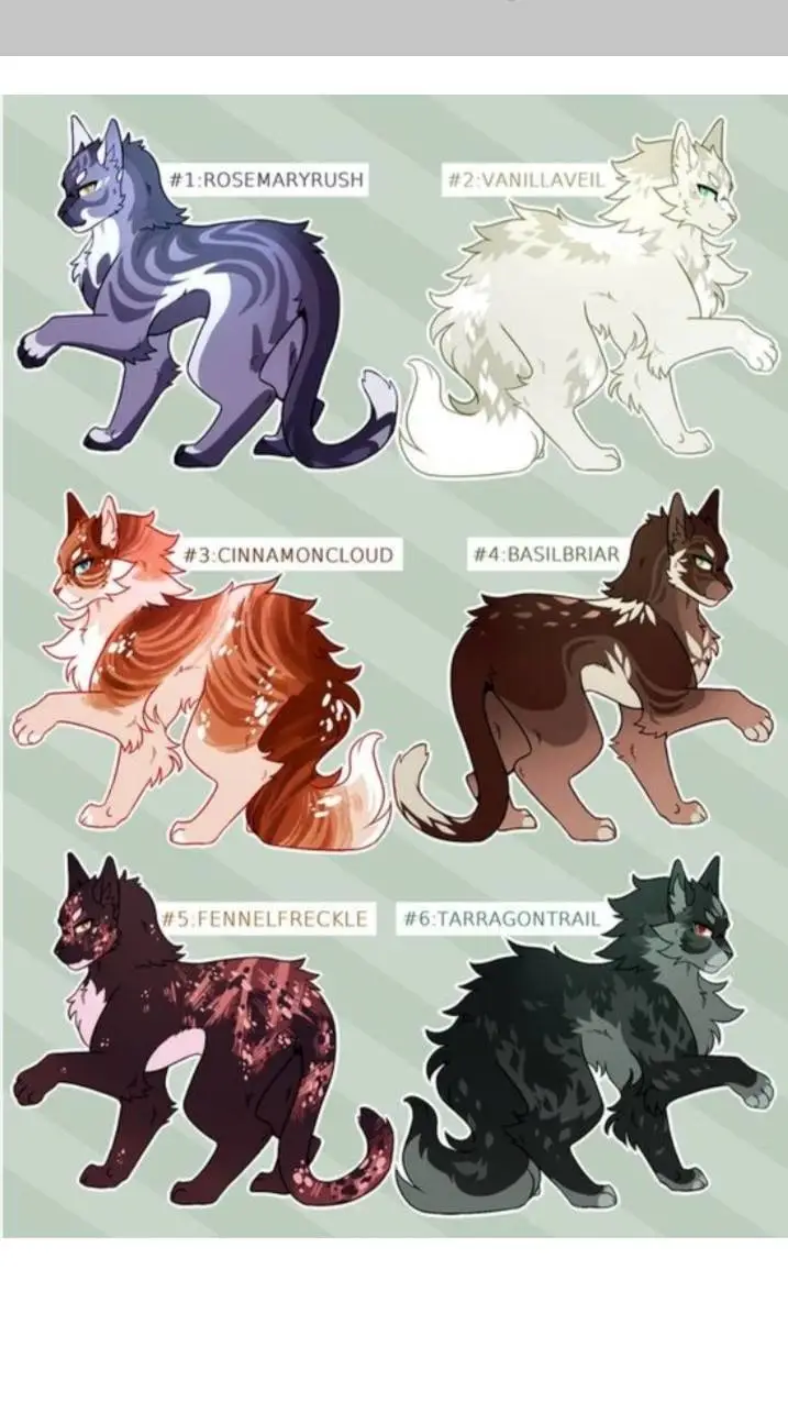 ai character: warrior cats~° background