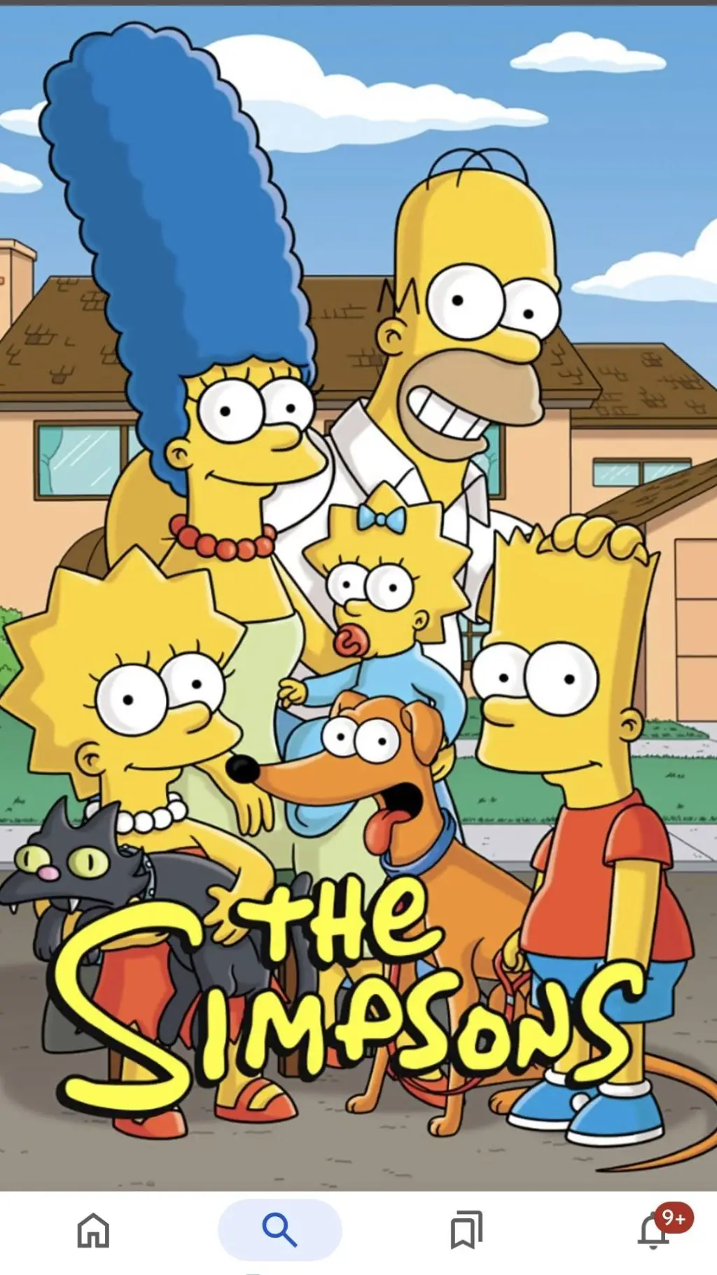 ai character: simpsons  background