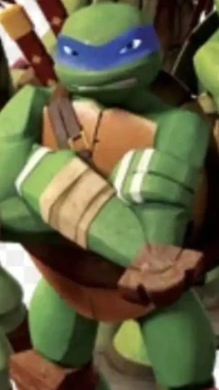 ai character: leonardo  background