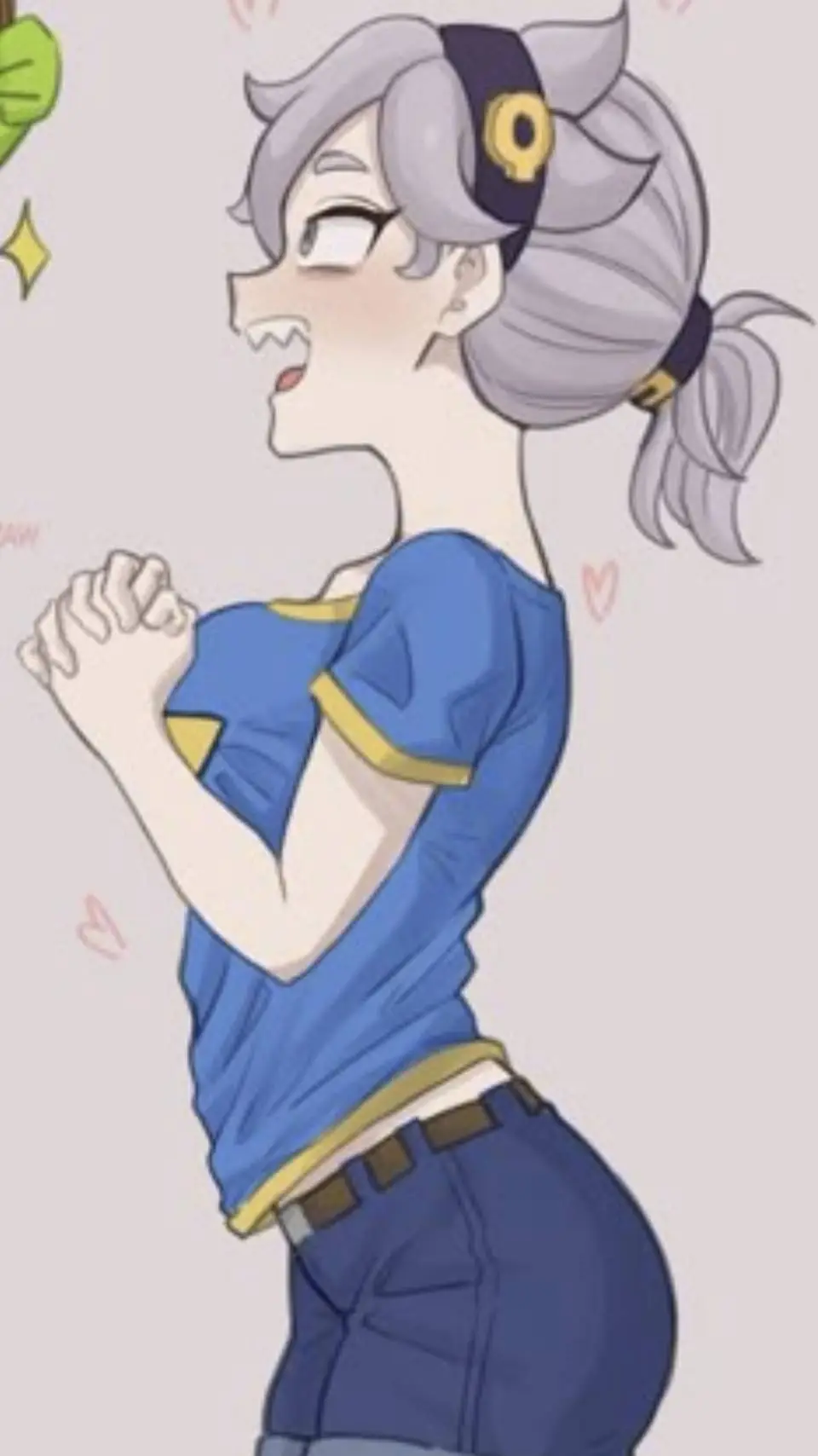 ai character: colette x spike  background