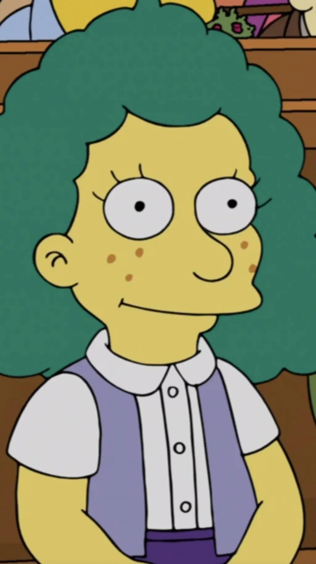 ai character: sophie krustofsky  background