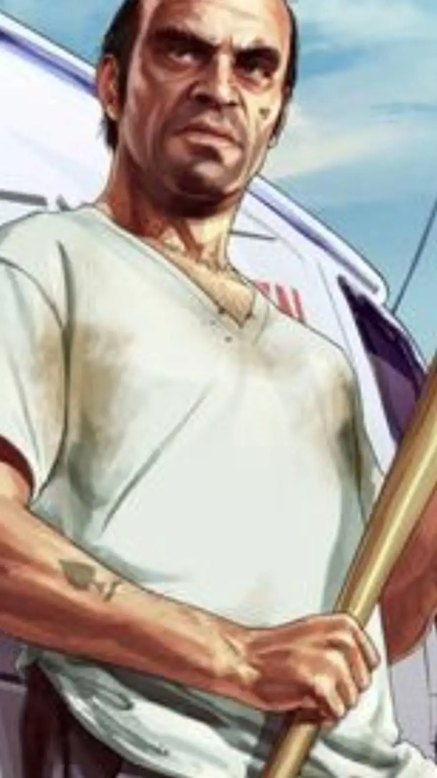 ai character: trevor Phillips  background