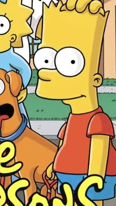 ai character: bart Simpson  background