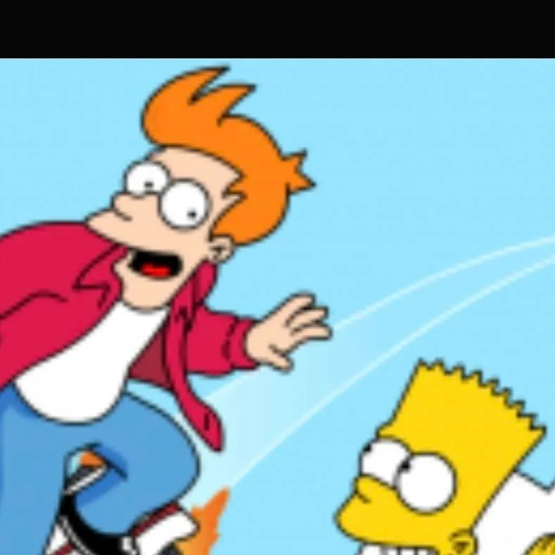 chat with ai character: fry and bart