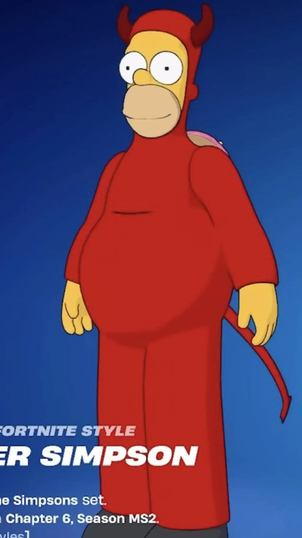 ai character: evil homer background