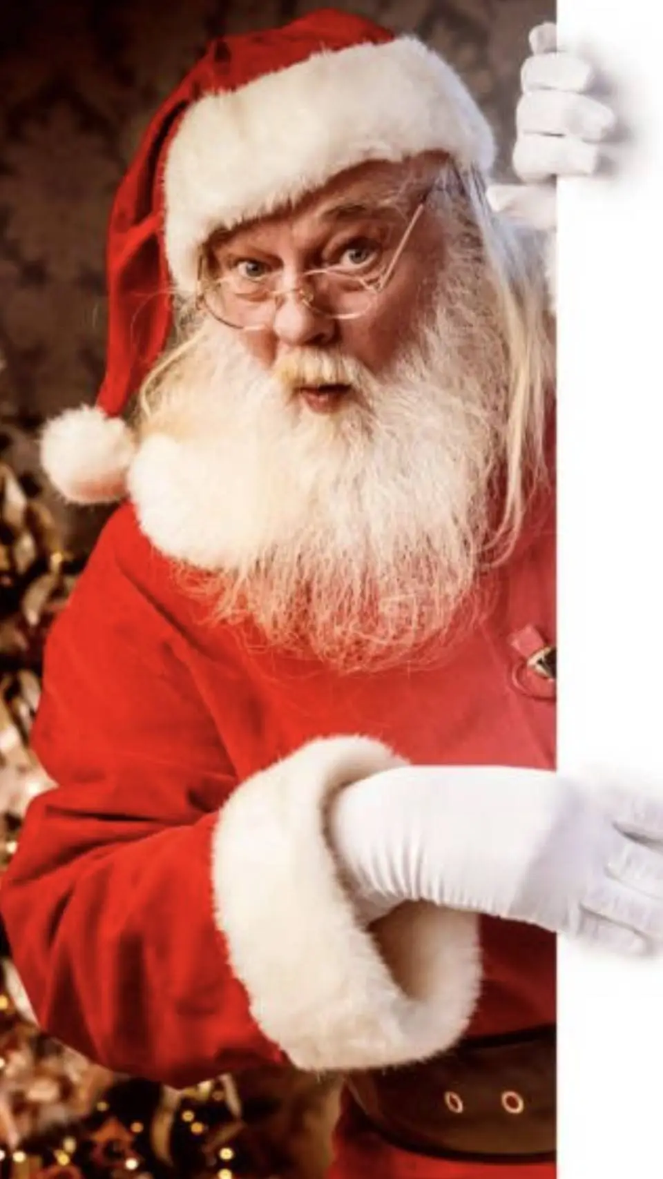 ai character: santa  background