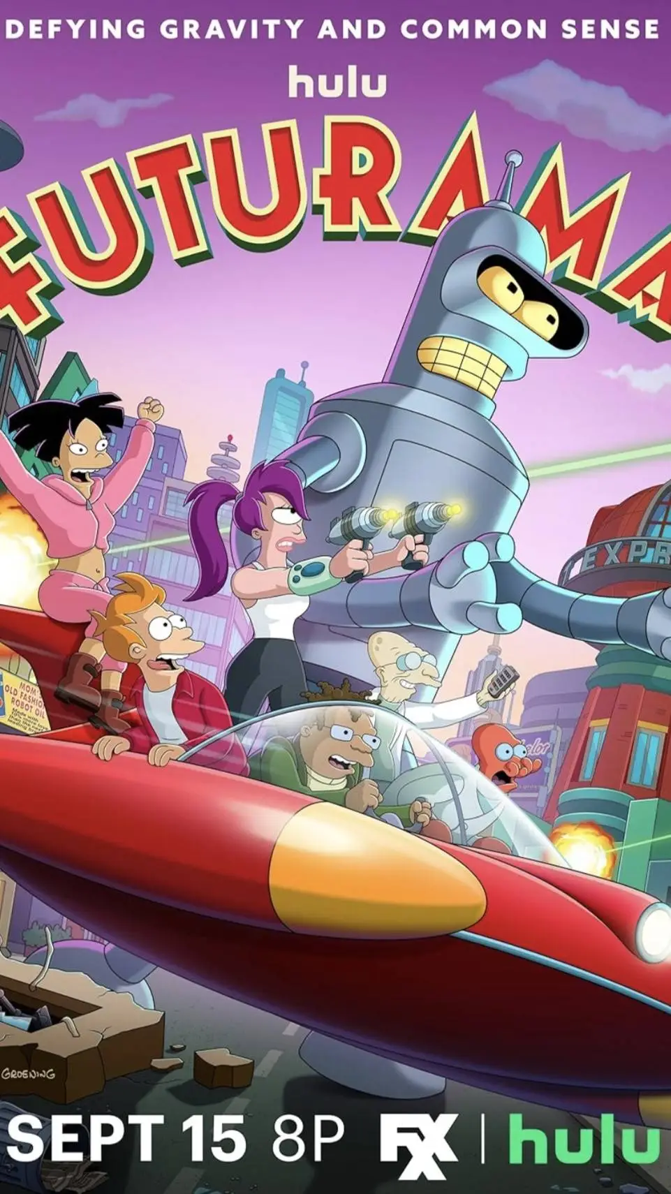 ai character: futurama  background