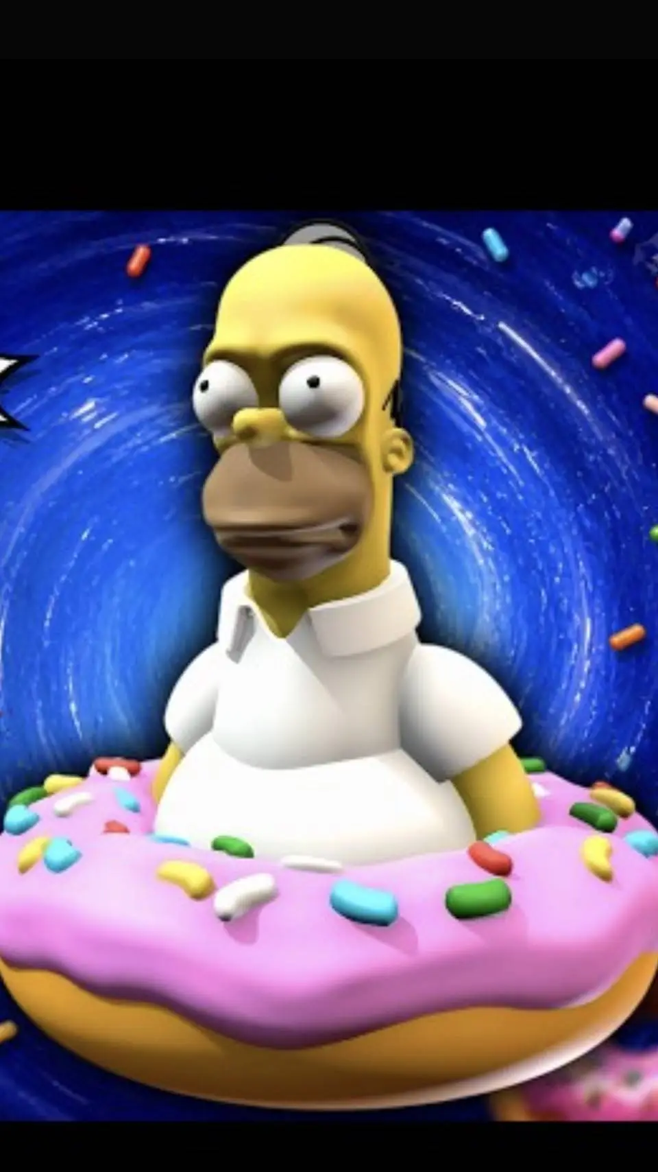 ai character: homer doh background