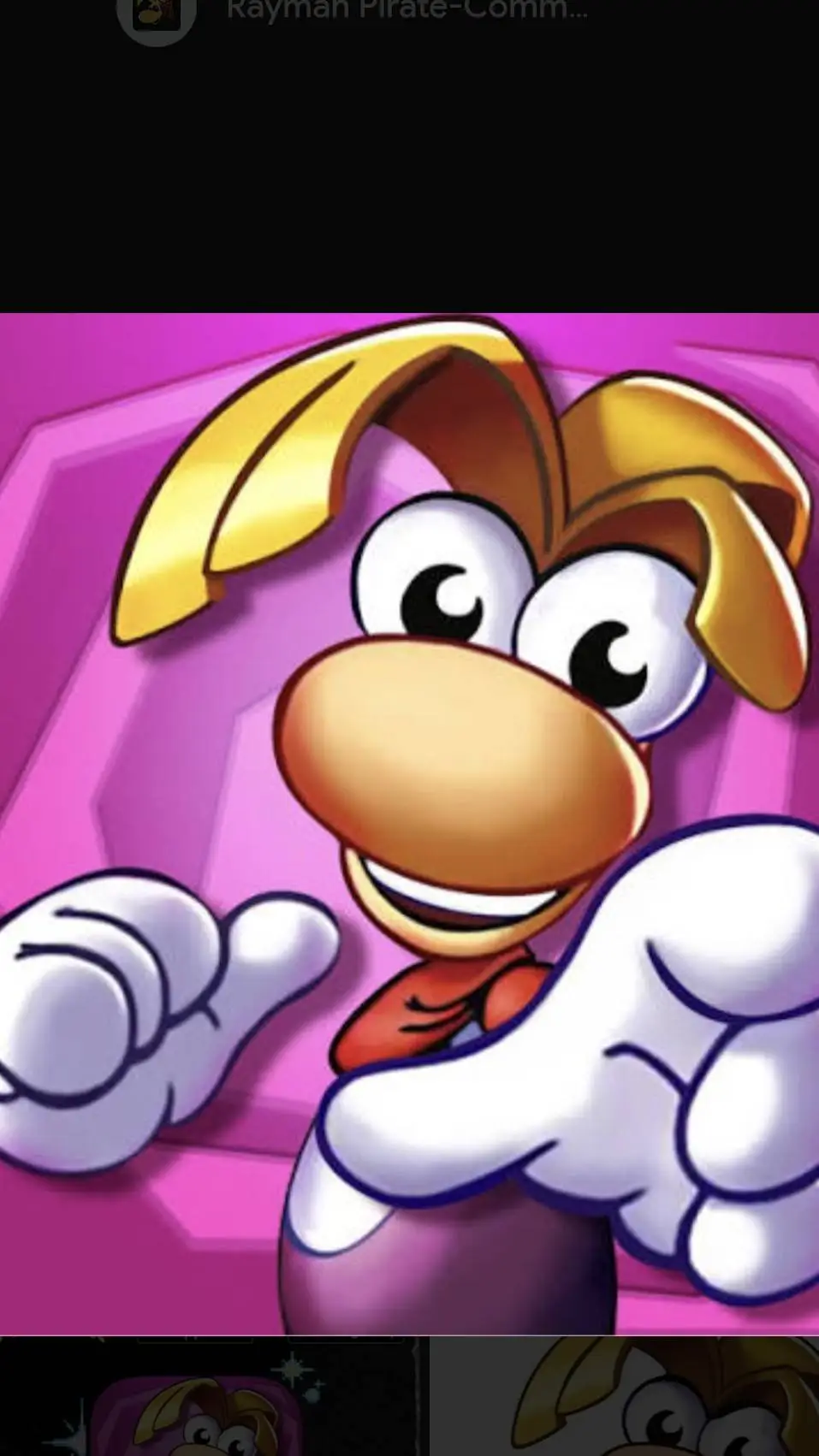 ai character: rayman games background