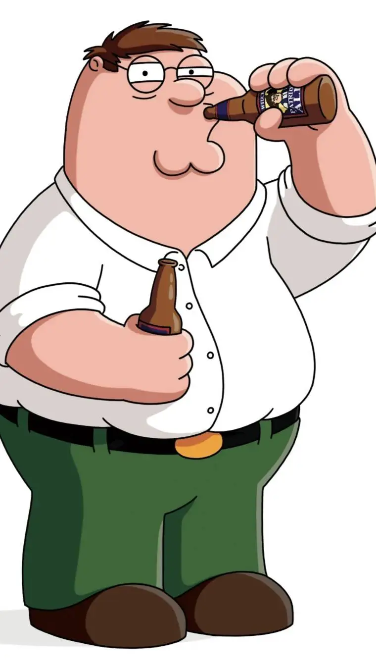 ai character: peter griffin  background