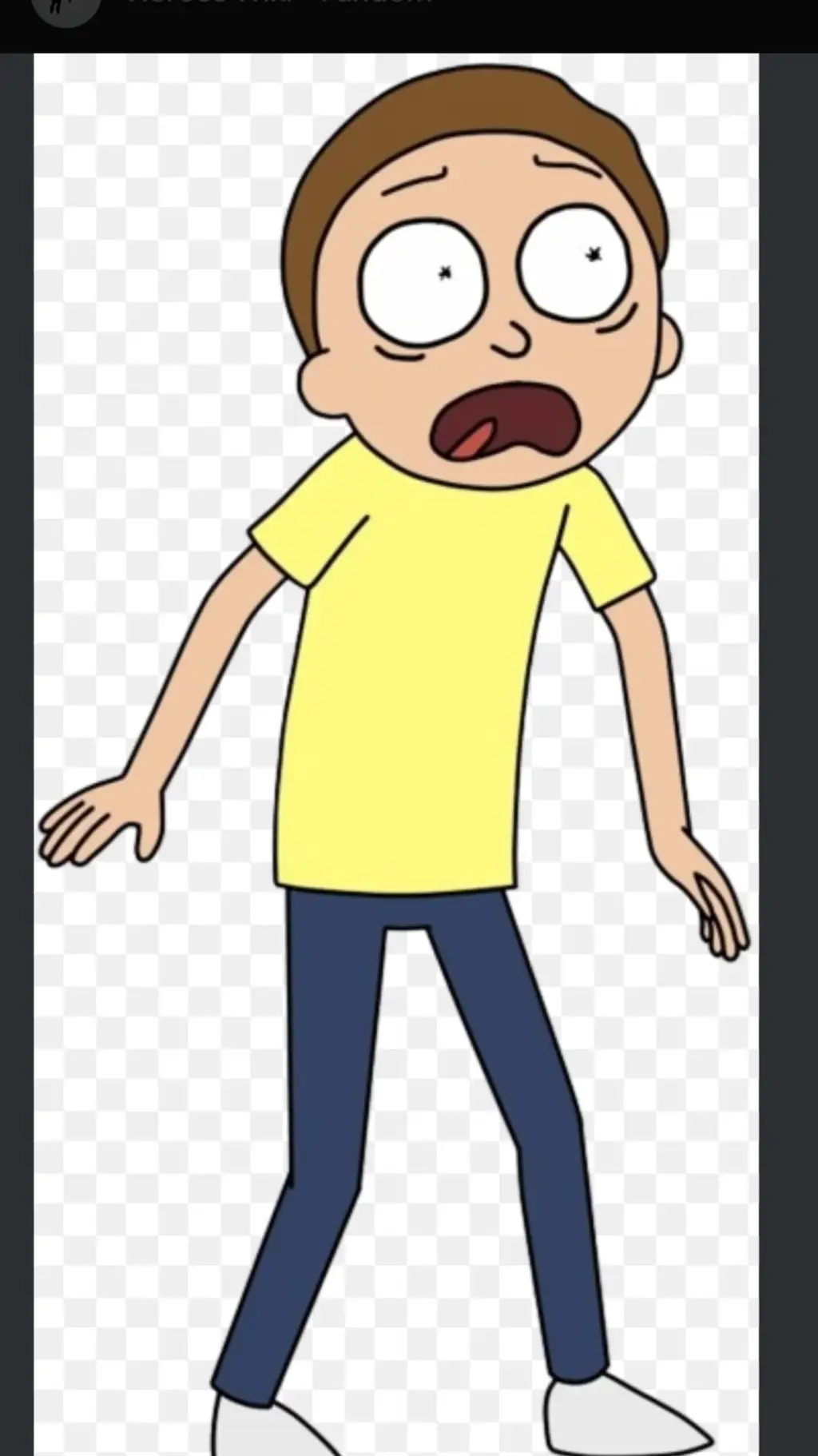 ai character: morty background