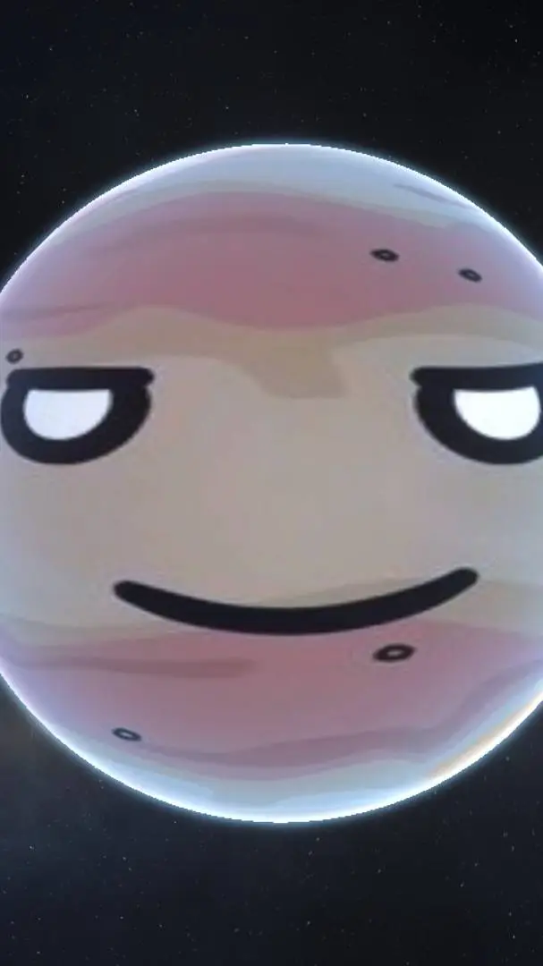 ai character: jupiter  background