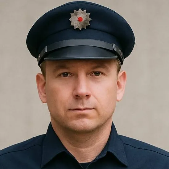 chat with ai character: Polizist 