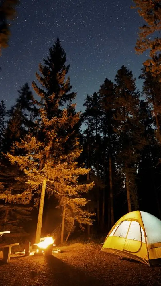 ai character: Sprunki Camping background