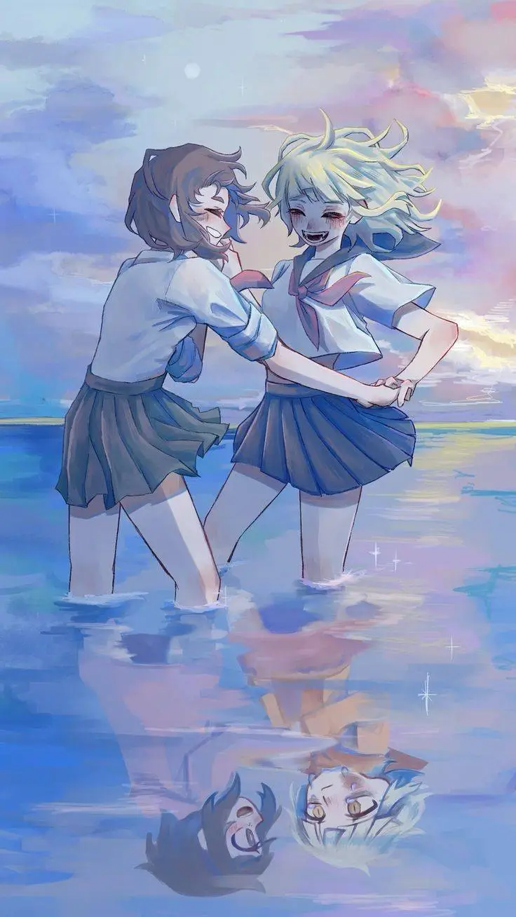 ai character: Uraraka × Toga background